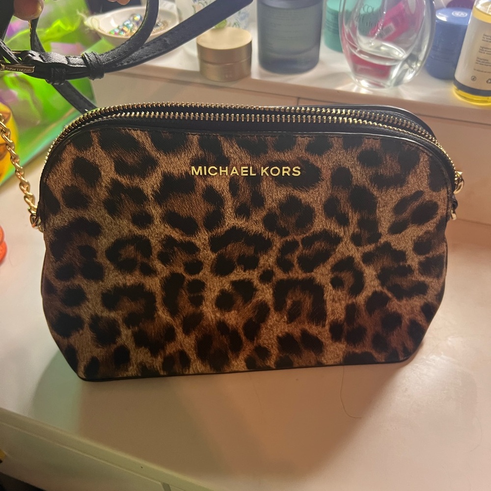 Michael Kors leopard print Crossbody Bag